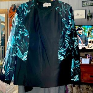 Bathing suit long sleeves sz 22W